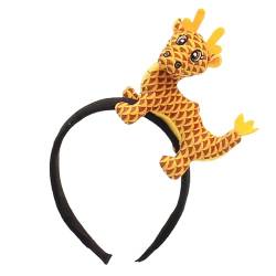 Zodiac Cartoon Stirnband niedliche leichte exquisite Haarzubehör lustige kreative Foto Requisiten Haarband Chinesisch Drache Jahr von Frogued