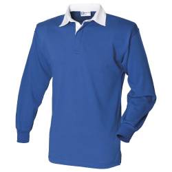 Front Row Herren Poloshirt blau Blu reale/Bianco X-Large von Front Row
