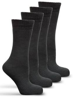 Frostfighter Herren Thermosocken (6x Paar) Winter Ski Vollfrottee Innenfutter (Schwarz, 39-42) von Frostfighter