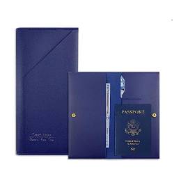 PU Leder Reisepass Abdeckung Für Karte Dokumente Reise Brieftasche Einfache Frauen Männer Reise Reisepass Reisepass Männer von Frotox