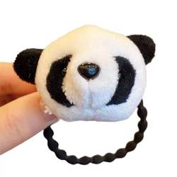 Süßes Haarseil Rutschfestes Haarband Für Kinder Süßes Panda Haarband Und Ohrfeigenarmband Brosche Für Cosplay Haarseil Für Mädchen Haarseilverlängerung Elastisches Haarseil Haarseil Für Zöpfe von Frotox