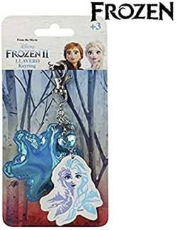 Cerdá Unisex-Kinder Llavero 3D Frozen 2-T.unica-Color Turquoise Schlüsselanhänger, Türkis, Eine Größe von Frozen