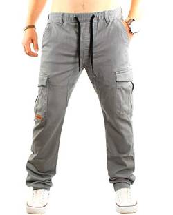 Früchtl Herren Cargo Hose Dark-Grey W36/L34 von Früchtl