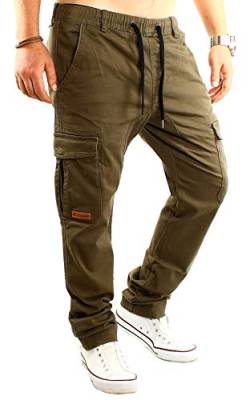 Früchtl Herren Cargo Hose Olive W32/L32 von Früchtl