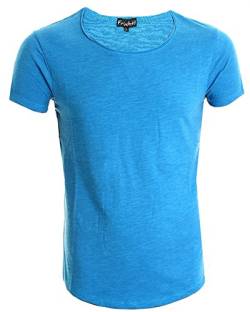 Früchtl Herren T-Shirt, Blue-Melange, M von Früchtl