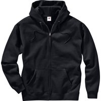 Sieh an! Damen Sweatjacke schwarz von Fruit Of The Loom