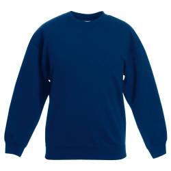 Classic Set-In Sweat Kids - Farbe: Navy - Größe: 104 (3-4) von Fruit of the Loom