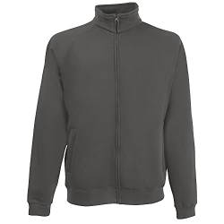 Classic Sweatjacke - Farbe: Light Graphite - Größe: XXL von Fruit of the Loom