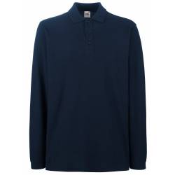 Fruit Of The Loom Premium Polo Shirt für Männer 3XL,Blau - Deep Navy von Fruit of the Loom