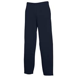 Fruit of The Loom Jogginghose mit offenem Beinabschluss, Deep Navy, Gr.XXL von Fruit of the Loom