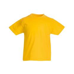 Fruit of The Loom Kinder Original Kurzarm T-Shirt (7-8 Jahre) (Sonnenblumengelb) von Fruit of the Loom