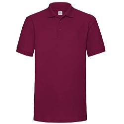 Fruit of the Loom 65/35 Heavy Polo - Farbe: Burgundy - Größe: 3XL von Fruit of the Loom