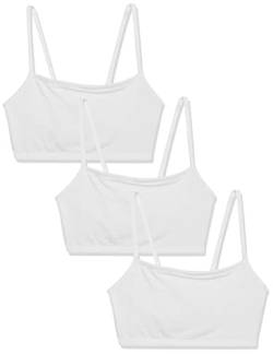 Fruit of the Loom Bustier-Sport-BH (3er Pack) - Weiß - von Fruit of the Loom