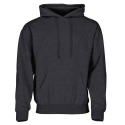 Fruit of the Loom Classic Hooded Sweat Unisex Kapuzenpullover NEU, Größe:M, Farbe:dunkelgrau meliert von Fruit of the Loom