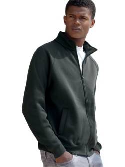 Fruit of the Loom Classic Sweat Jacket, graphit, XL von Fruit of the Loom