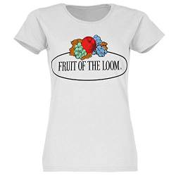 Fruit of the Loom Damen 011372 T-Shirt, Weiß (Weiß 30), XX-Large von Fruit of the Loom