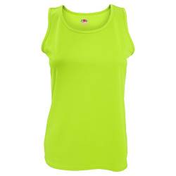 Fruit of the Loom Damen Tank Top Performance Vest Lady-Fit 61-418-0 Lime L von Fruit of the Loom