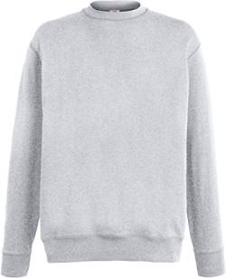 Fruit of the Loom Herren Lightweight Set-In Sweat Sweatshirt, Grau (Heather Grey 123), Medium von Fruit of the Loom