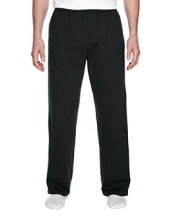 Fruit of the Loom Herren Sweatpants mit Taschen, groß und hoch Gr. 27-32, Schwarz von Fruit of the Loom