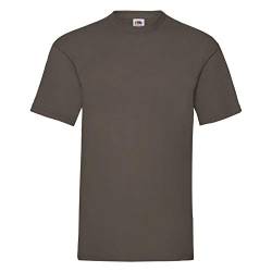 Fruit of the Loom Herren T-Shirt braun Chocolate XX-Large von Fruit of the Loom