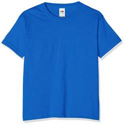 Fruit of the Loom Jungen T-Shirt, Royalblau, 12-13 Jahre (152) von Fruit of the Loom