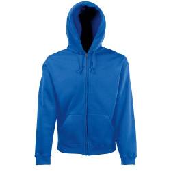 Fruit of the Loom - Kapuzen Sweat-Jacke 'Hooded Zip' M,royal M,Royal von Fruit of the Loom