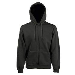 Fruit of the Loom - Kapuzen Sweat-Jacke 'Hooded Zip' XXL,Charcoal von Fruit of the Loom