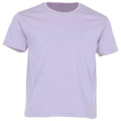 Fruit of the Loom Kids Iconic T-Shirt Größe 104-164, Farbe:Soft Lavender, Größe:116 von Fruit of the Loom