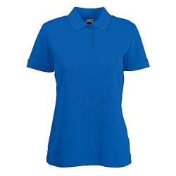 Fruit of the Loom - Ladies Polo Mischgewebe S,Royal von Fruit of the Loom