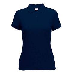 Fruit of the Loom - Ladies Polo Mischgewebe XXL,Deep Navy von Fruit of the Loom