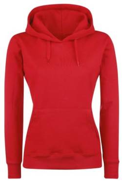 Fruit of the Loom Lady-Fit Frauen Kapuzenpullover rot M von Fruit of the Loom