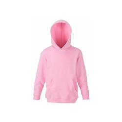 Fruit of the Loom New Kids Hooded Sweat #52 Rose/Light Pink - 128 von Fruit of the Loom