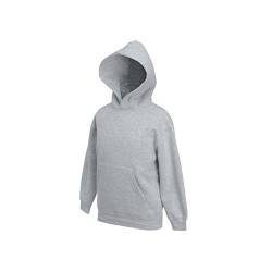 Fruit of the Loom New Kids Hooded Sweat #94 Graumeliert - 152 von Fruit of the Loom