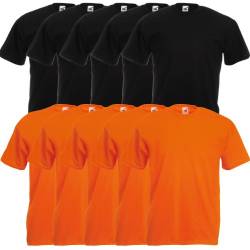 Fruit of the Loom Original Valueweight T Rundhals T-Shirt F140 10er Pack von Fruit of the Loom