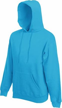 Fruit of the Loom: Hooded Sweat 62-208-0, Größe:L;Farbe:Azure Blue von Fruit of the Loom