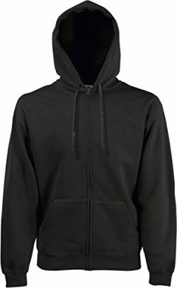 Fruit of the Loom: Hooded Zip Sweat 62-034-0, Größe:L;Farbe:Charcoal von Fruit of the Loom