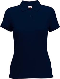 Fruit of the Loom: Ladies` Polo Mischgewebe 63-212-0, Größe:L;Farbe:Deep Navy von Fruit of the Loom