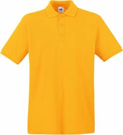 Fruit of the Loom: Premium Polo 63-218-0, Größe:L;Farbe:Sunflower von Fruit of the Loom