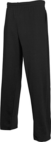 Fruit of the loom Herren Lightweight Jog Pants Sport Jogger, Schwarz (Black 101), W35 (Herstellergröße: L) von Fruit of the Loom