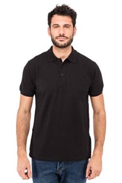 Fruit of the loom Herren Premium Polo Poloshirt, Schwarz (Black 36), X-Large von Fruit of the Loom