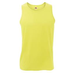 Performance Vest - Farbe: Bright Yellow - Größe: XXL von Fruit of the Loom