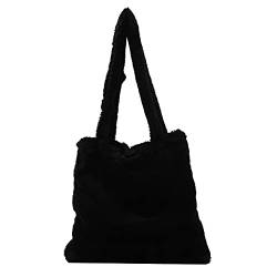 FuMeiJiaJiaJu Plüsch Tasche,Schultertasche Damen,Tasche mit Tierstreifen,Damen Kleine Handtasche,Retro ModeTaschen,Geschenke für Frauen von FuMeiJiaJiaJu