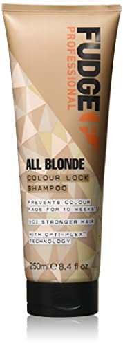 Fudge Professional All Blonde Color Lock Shampoo, 250 ml von Fudge