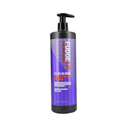 Fudge Professional Clean Blonde Violet-Toning Anti-Gelbstich Shampoo, 1000 ml, Zeder von Fudge