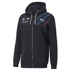 PUMA Herren Tops BMW M Motorsport Team Herren-Hoodie mit durchgehendem Reißverschluss XL Anthracite Gray von Fuel For Fans