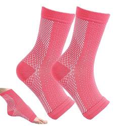 1 Paar Fussbandage Fußbandage Fußgelenk Fersensporn Bandage Knöchel Laufen Sport Bandage Sprunggelenk für Männer Damen von Fulenyi