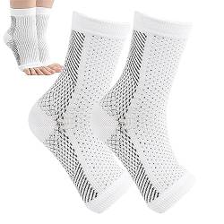 1 Paar Fussbandage Fußbandage Fußgelenk Fersensporn Bandage Knöchel Laufen Sport Bandage Sprunggelenk für Männer Damen von Fulenyi