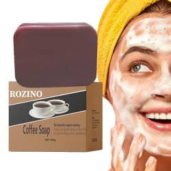 Badeseife | Sanftes Reinigungsstück mit ätherischem Kaffeeöl | Badeutensilien zum Händewaschen, Gesichtswaschen, Baden, Rasieren, Make-up-Entfernen Fulenyi von Fulenyi