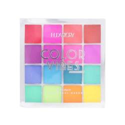 Bunter Lidschatten - 16 Farben natürliche, sanfte Lidschatten-Palette, langlebig | Gesichts-Make-up für Frauen für Zuhause, Treffen, Arbeiten, Einkaufen, Dating, Reisen Fulenyi von Fulenyi