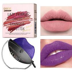 Fauler Lippenstift | Lip Shape Antihaft-Cup, lichtbeständige Lippenglasur | Lazy Lipstick, wasserfester, farbwechselnder, langanhaltender Lippenstift für Lazy People, magischer Lippenstift für Fulenyi von Fulenyi